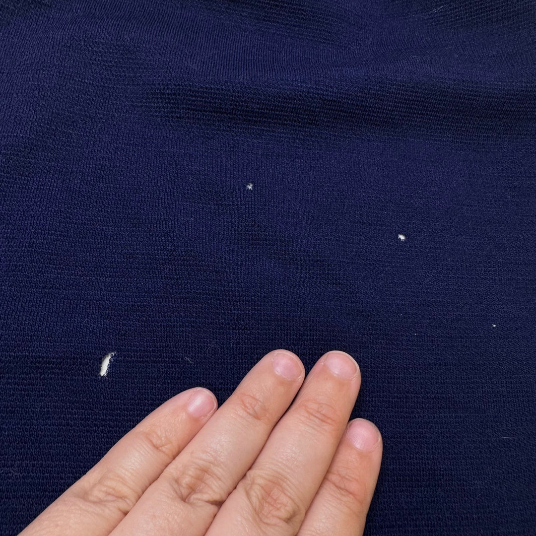 The Keys - Wool Knit - Dark Blue - 1.25M Bundle - True Deadstock fabric Fabric by private - Sustainable Textile | FABCYCLE