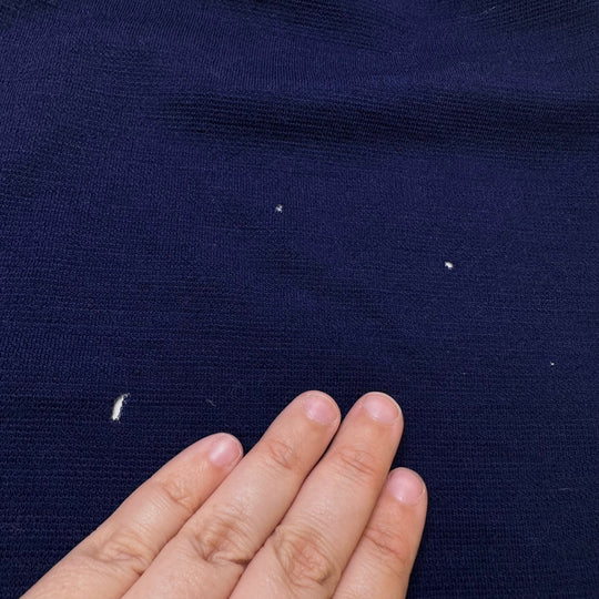 The Keys - Wool Knit - Dark Blue - 1.25M Bundle - True Deadstock fabric Fabric by private - Sustainable Textile | FABCYCLE