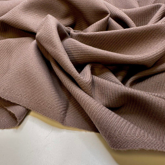 The Leaning Method - Twill Weave Wool Woven - Greige - 0.92M Bundle - True Deadstock fabric Fabric by private - Sustainable Textile | FABCYCLE