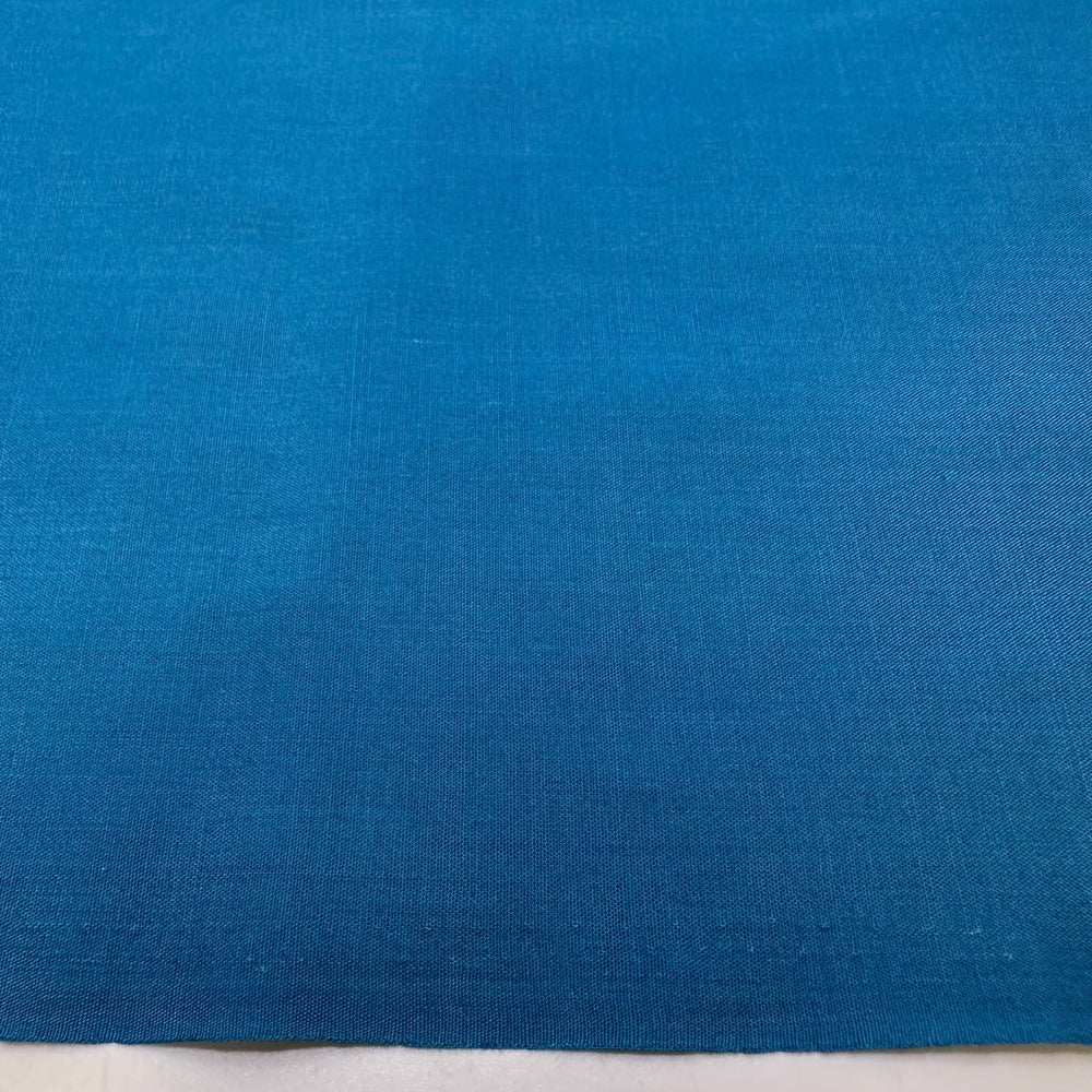 The Most Refreshing Glass Of Water Ever - Poly/Cotton Woven - Blue - 2.85M Bundle - True Deadstock fabric Fabric by private - Sustainable Textile | FABCYCLE