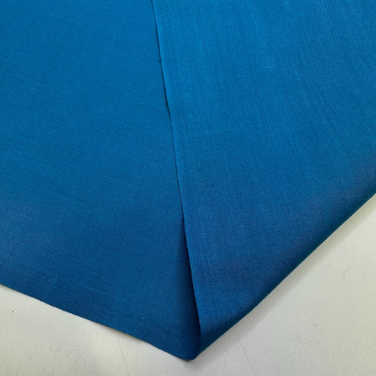 The Most Refreshing Glass Of Water Ever - Poly/Cotton Woven - Blue - 2.85M Bundle - True Deadstock fabric Fabric by private - Sustainable Textile | FABCYCLE