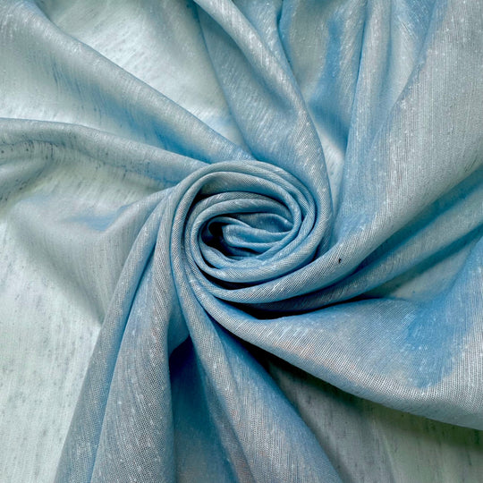 The Old Ice Skating Rink - Polyester Blend Woven - Light Blue - Bundles - True Deadstock fabric Fabric by private - Sustainable Textile | FABCYCLE