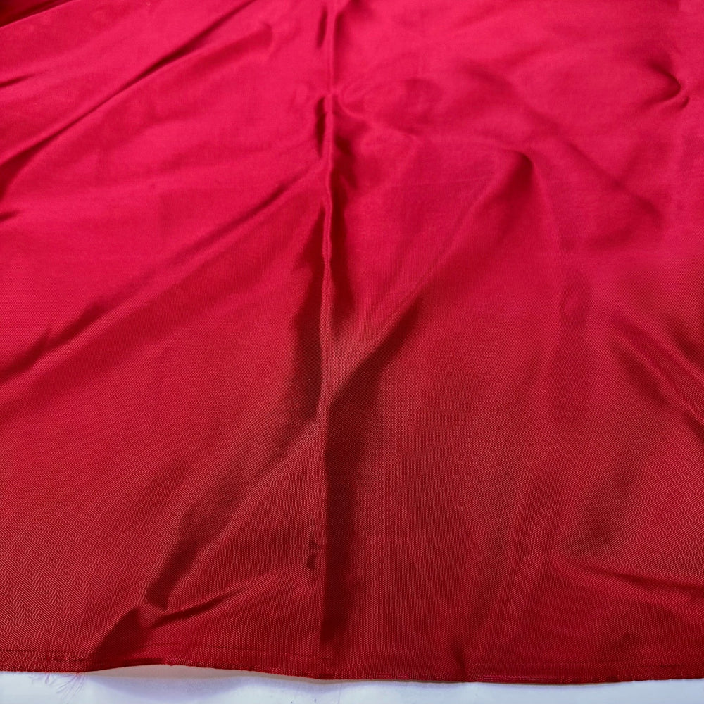 The Parent Trap - Polyester Blend Woven - Dark Red - 2M Bundle - True Deadstock fabric Fabric by private - Sustainable Textile | FABCYCLE