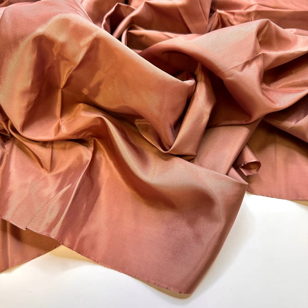 The Princess Bride - Polyester Blend Woven - Light Brown/Pink - 1.25M Bundle - True Deadstock fabric Fabric by private - Sustainable Textile | FABCYCLE