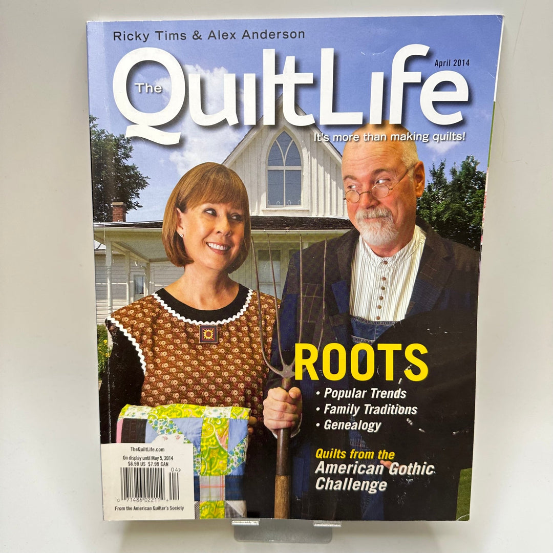 The Quilt Life April 2014 Books - Multi - Individual - True Deadstock supplies Fabric by private - Sustainable Textile | FABCYCLE
