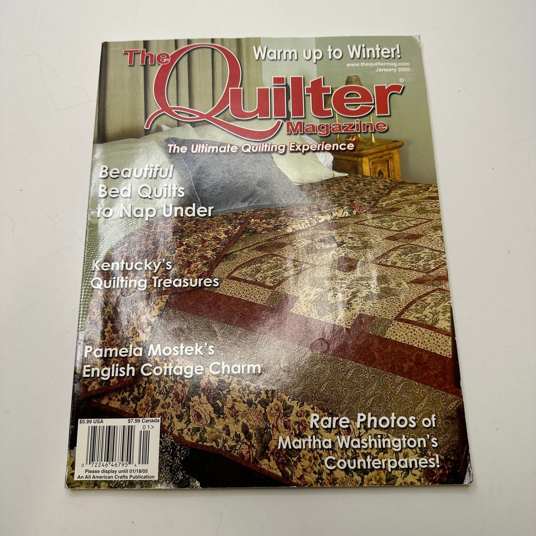 The Quilter Magazine January 2005 Books - Multi - Individual - True Deadstock supplies Fabric by private - Sustainable Textile | FABCYCLE