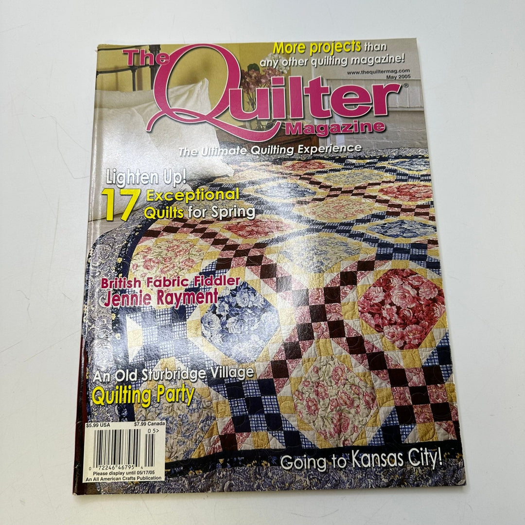 The Quilter Magazine May 2005 Books - Multi - Individual - True Deadstock supplies Fabric by private - Sustainable Textile | FABCYCLE