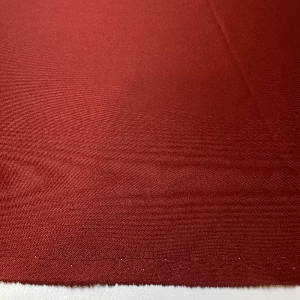 The Shape Of An American Football - Chitosante Poly Knit - Burgundy - Bundles - True Deadstock fabric Fabric by private - Sustainable Textile | FABCYCLE