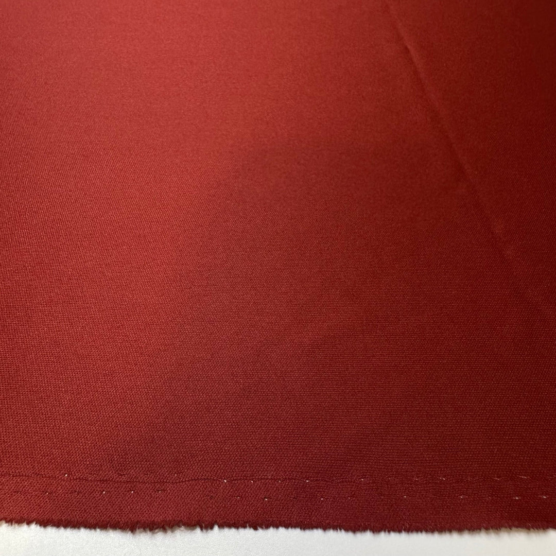 The Shape Of An American Football - Chitosante Poly Knit - Burgundy - Bundles - True Deadstock fabric Fabric by private - Sustainable Textile | FABCYCLE