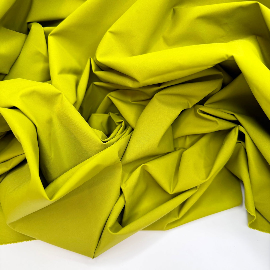 The Shovel Was A Ground Breaking Idea - Nylon Blend Woven - Olive Green - 1.8M Bundle - True Deadstock fabric Fabric by private - Sustainable Textile | FABCYCLE