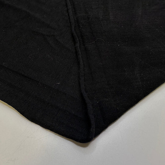 The Sun Goes Down Too Early Now - Jersey Wool Blend Knit - Black - 2.6M Bundle - True Deadstock fabric Fabric by private - Sustainable Textile | FABCYCLE