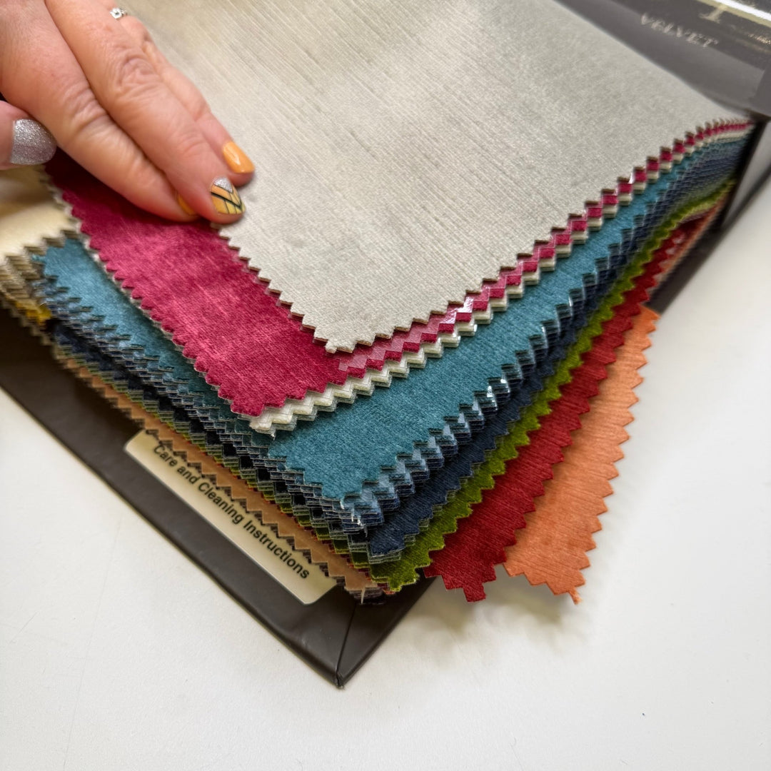 The Velvet Room - Home Décor Sample Books - Lg Rectangle - True Deadstock fabric Fabric by private - Sustainable Textile | FABCYCLE