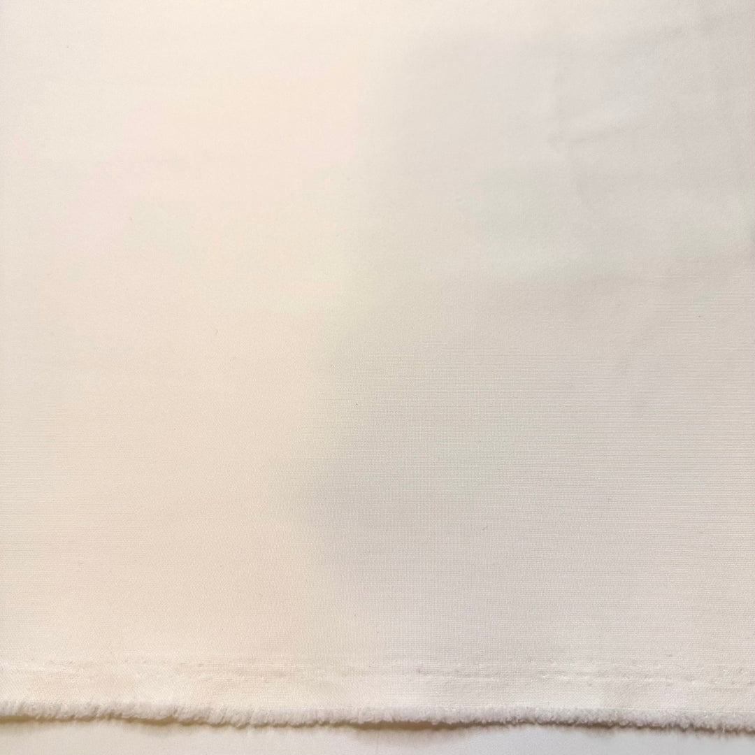 The Wedding Singer - Mini Scuba Nylon Blend Knit - White - 1M Bundle - True Deadstock fabric Fabric by private - Sustainable Textile | FABCYCLE