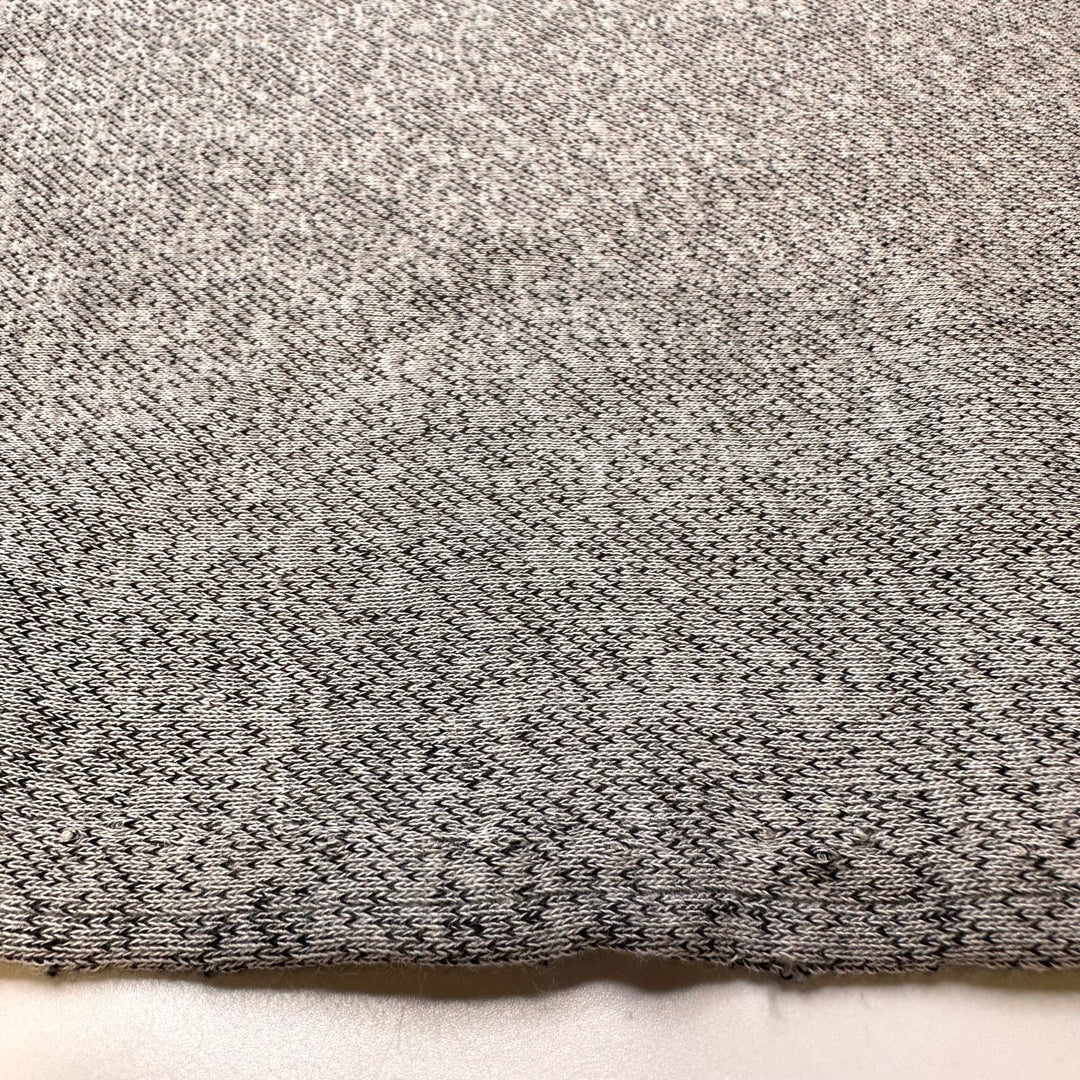 Thimble - Jersey Fleece Cotton/Poly Knit - White/Grey - 1.45M Bundle - True Deadstock fabric Fabric by private - Sustainable Textile | FABCYCLE