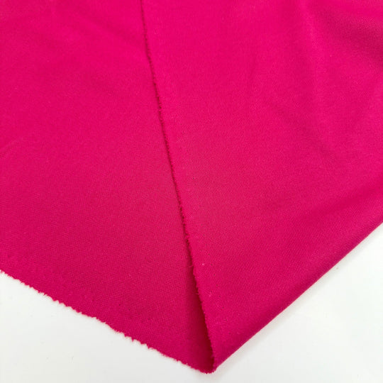 This Is Sew Good - Double Cloth Knit Cotton/Poly - Pink - 1.25M Bundle - True Deadstock fabric Fabric by private - Sustainable Textile | FABCYCLE