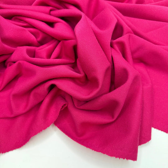 This Is Sew Good - Double Cloth Knit Cotton/Poly - Pink - 1.25M Bundle - True Deadstock fabric Fabric by private - Sustainable Textile | FABCYCLE