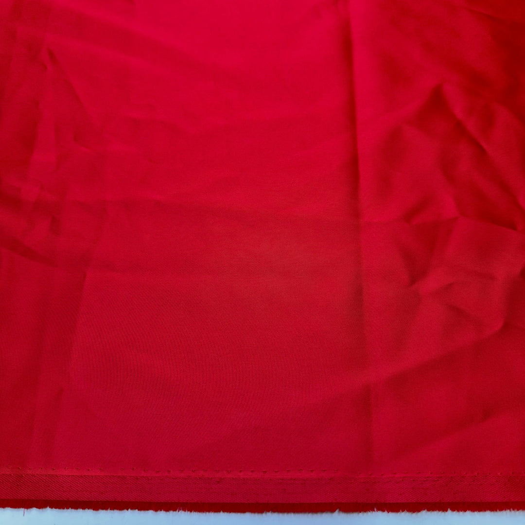 Thor - Sateen Polyester Blend Woven - Red - 3.3M Bundle - True Deadstock fabric Fabric by private - Sustainable Textile | FABCYCLE