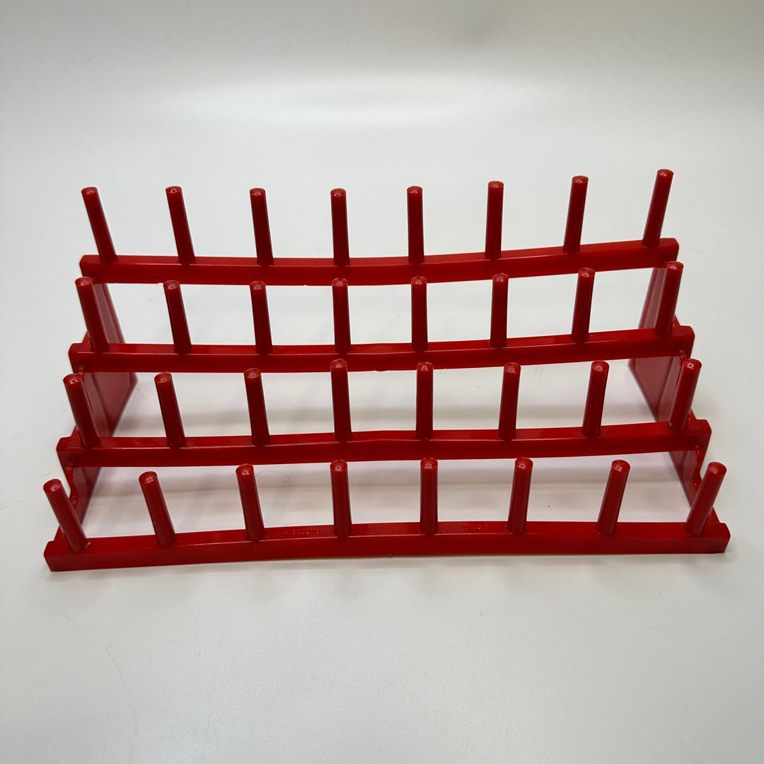 Thread Spool Holder Sewing Tool - Red - Individual - True Deadstock supplies Fabric by private - Sustainable Textile | FABCYCLE