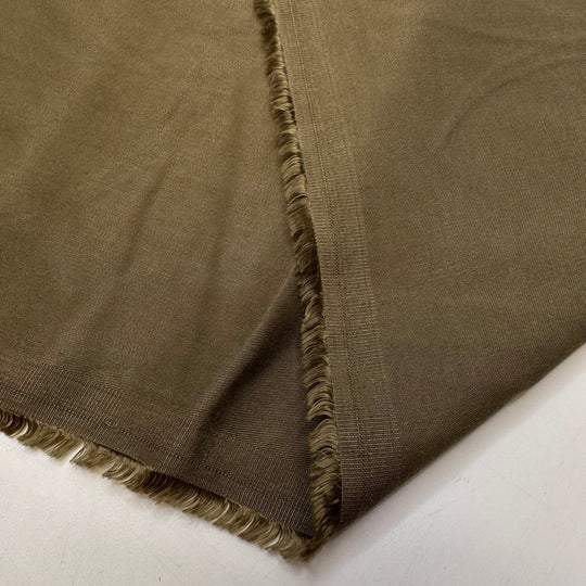 Threading My Machine Wrong - Twill Weave Tencel Woven - Green - Bundles - True Deadstock fabric Fabric by private - Sustainable Textile | FABCYCLE