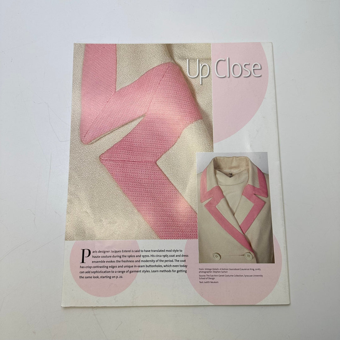 Threads May 2020 Number 208 Books - Light White/Pink - Individual - True Deadstock supplies Fabric by private - Sustainable Textile | FABCYCLE