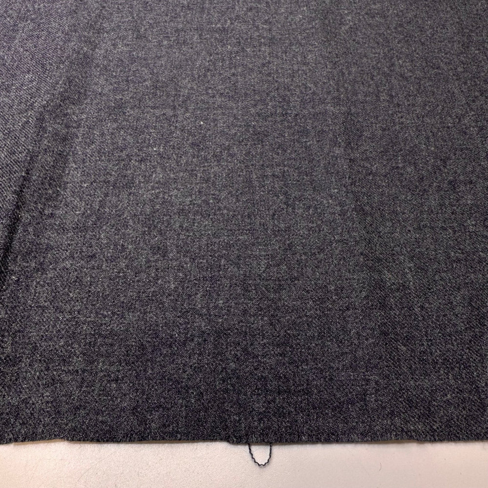 Three Course Meal - Wool Woven - Dark Grey - 0.7M Bundle - True Deadstock fabric Fabric by private - Sustainable Textile | FABCYCLE