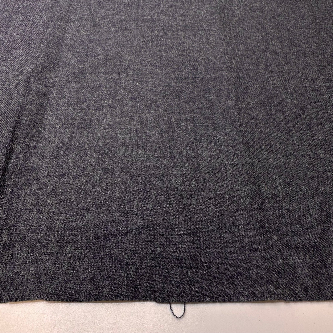 Three Course Meal - Wool Woven - Dark Grey - 0.7M Bundle - True Deadstock fabric Fabric by private - Sustainable Textile | FABCYCLE