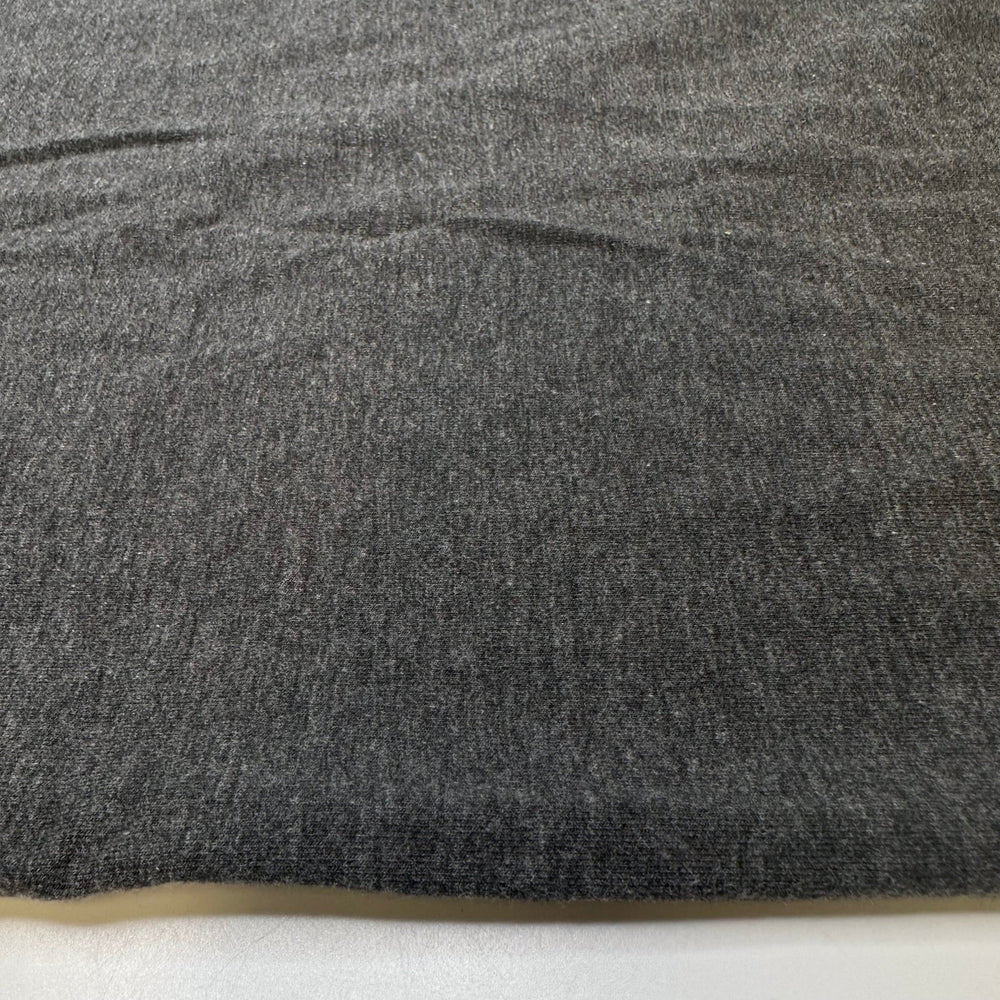 Thunderstorms Tonight - French Terry Natural Blend Knit - Dark Grey - Bundles - True Deadstock fabric Fabric by private - Sustainable Textile | FABCYCLE