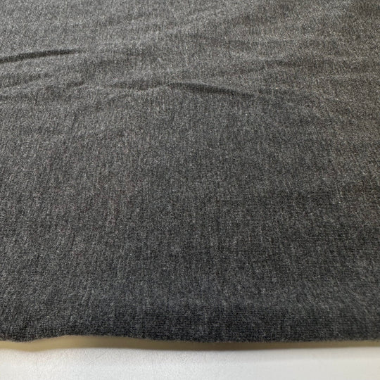 Thunderstorms Tonight - French Terry Natural Blend Knit - Dark Grey - Bundles - True Deadstock fabric Fabric by private - Sustainable Textile | FABCYCLE