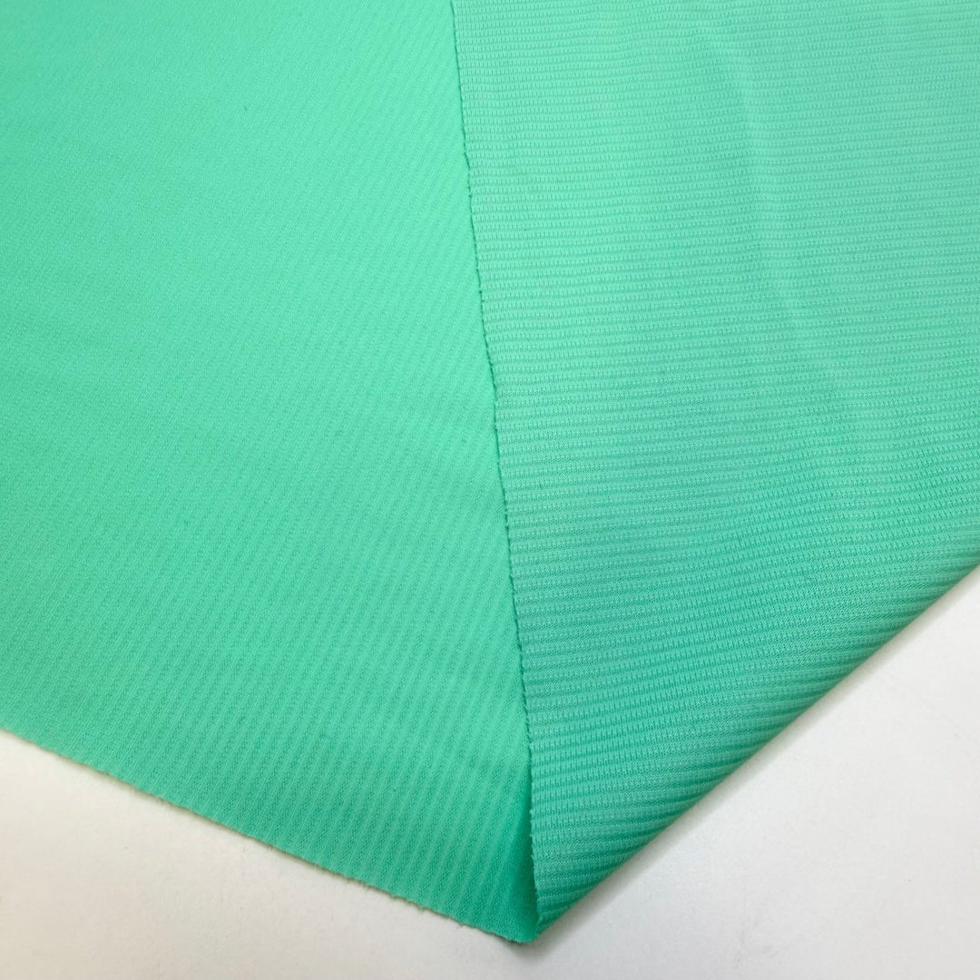TikTok Dance Trends - Polyester Blend Knit - Light Teal - 2.1M Bundle - True Deadstock fabric Fabric by private - Sustainable Textile | FABCYCLE