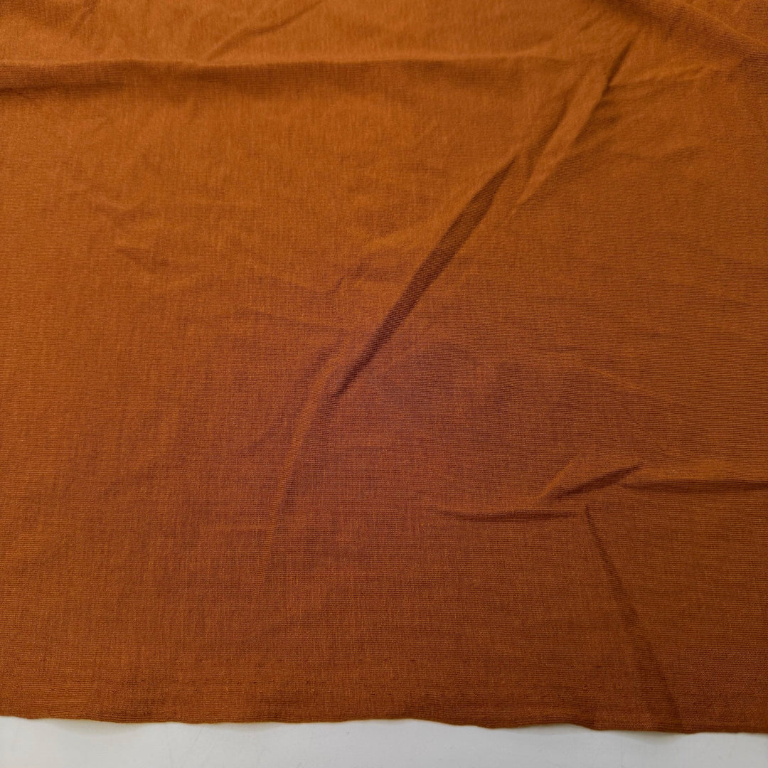 Time Changes All Things - Jersey Rayon Blend Knit - Light Brown - 1.3M Bundle - True Deadstock fabric Fabric by private - Sustainable Textile | FABCYCLE