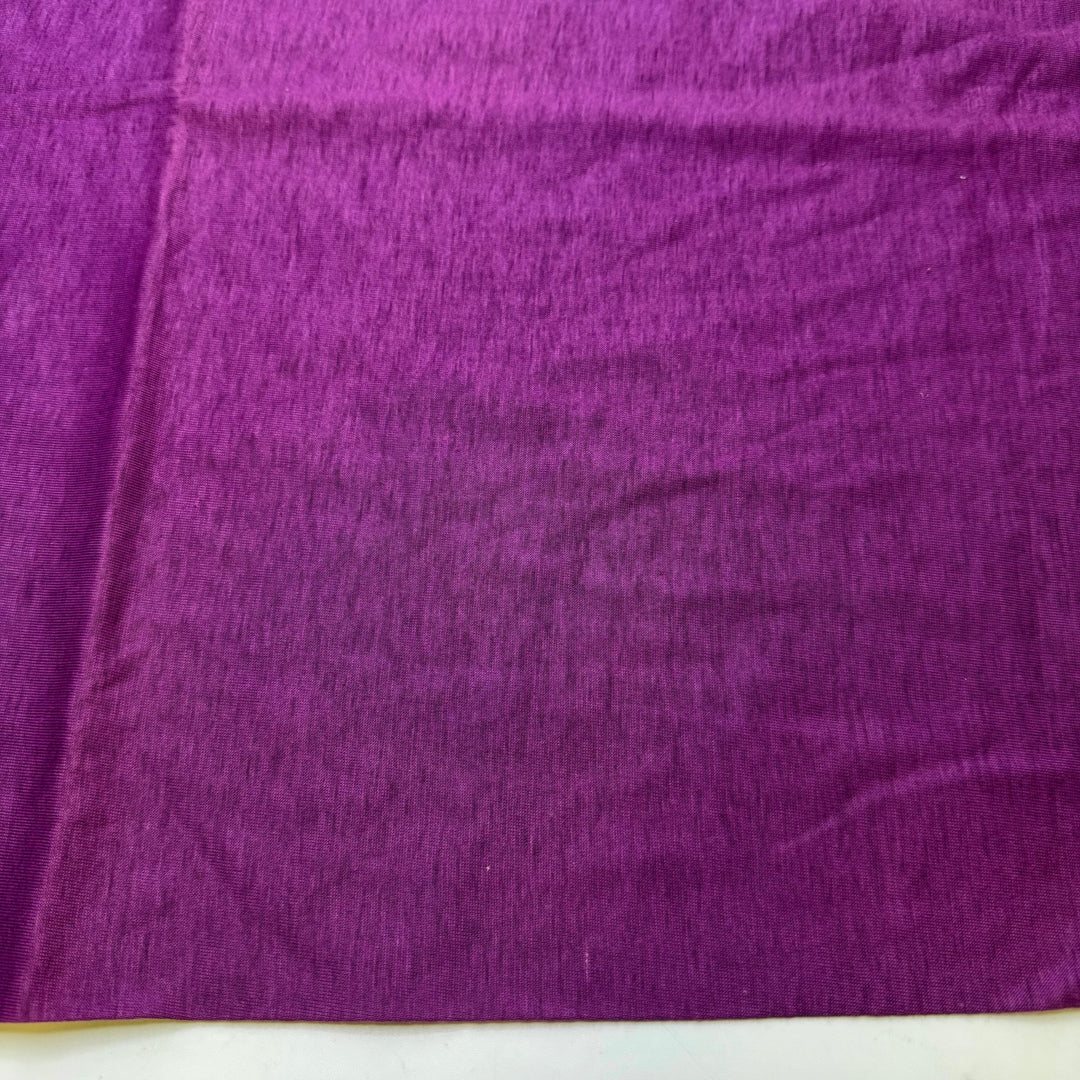 Time Flies By - Tubular Jersey Natural Blend Knit - Purple - 1.5M Bundle - True Deadstock fabric Fabric by private - Sustainable Textile | FABCYCLE