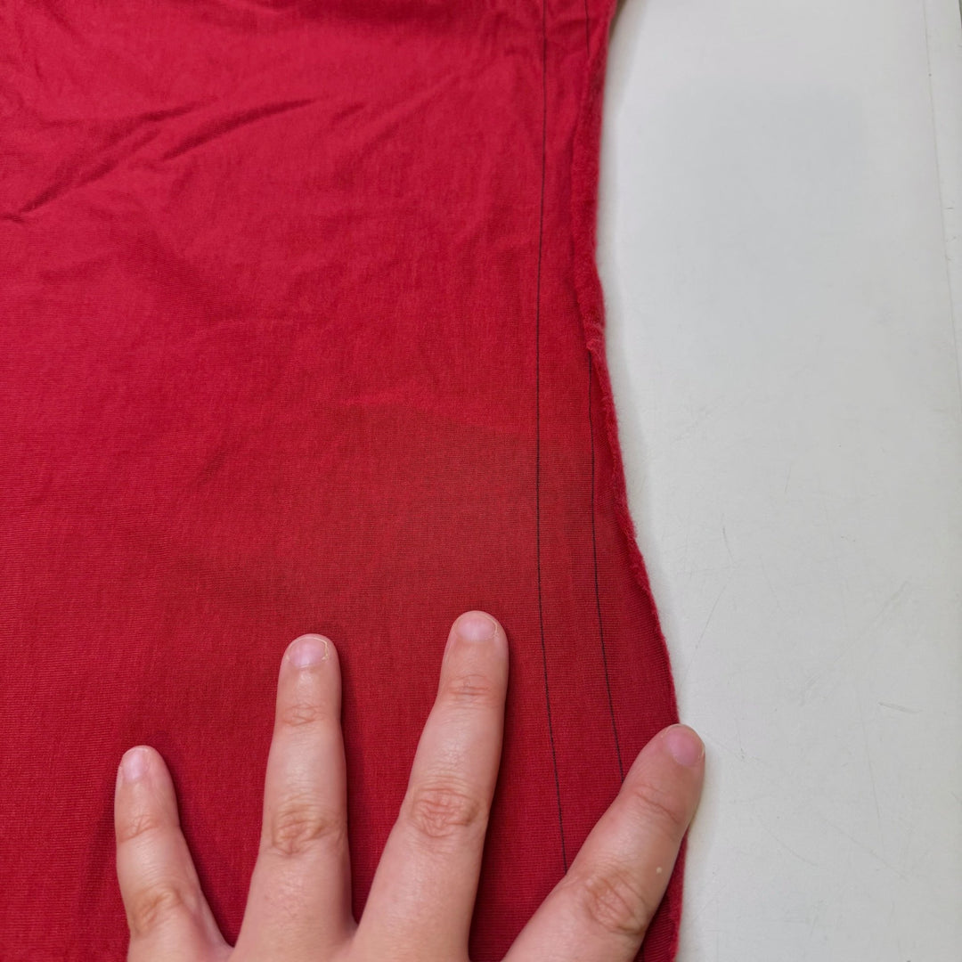 Tomatillo - Jersey Fleece Bamboo Knit - Red - 0.9M Bundle - True Deadstock fabric Fabric by private - Sustainable Textile | FABCYCLE