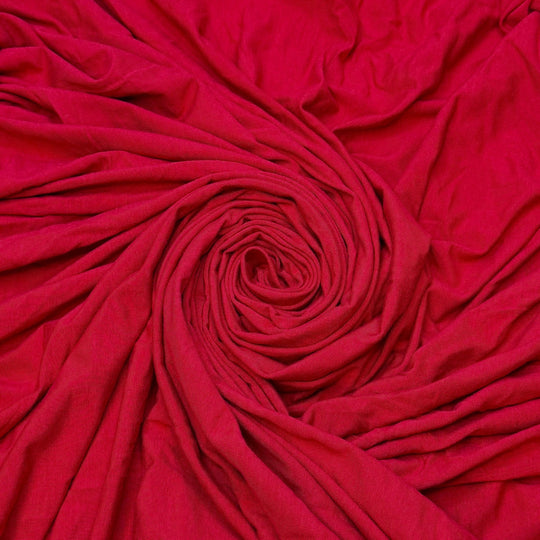 Tomato Grove - Jersey Bamboo Knit - Red - 1.5M Bundle - True Deadstock fabric Fabric by private - Sustainable Textile | FABCYCLE