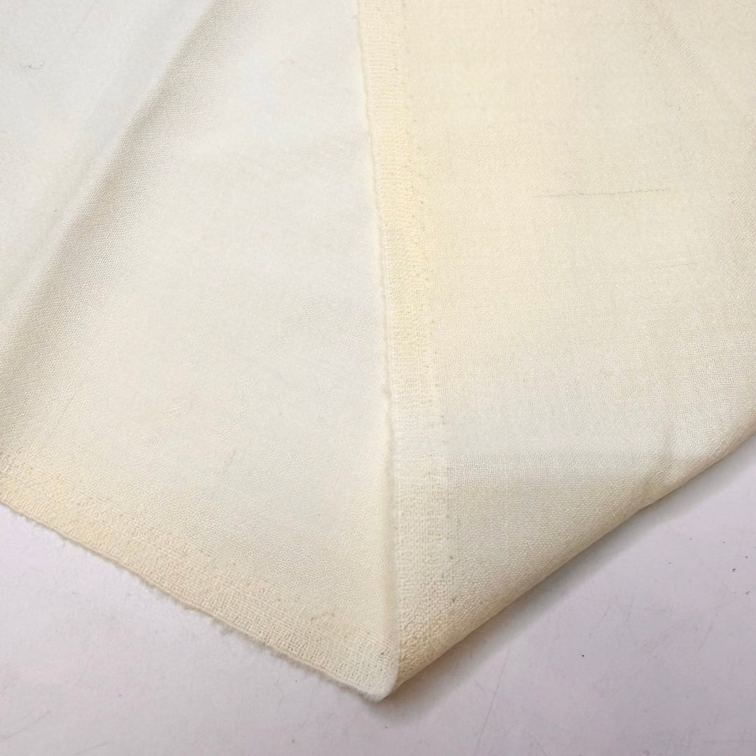 Topaz - Wool Woven - Cream - 1.45M Bundle - True Deadstock fabric Fabric by private - Sustainable Textile | FABCYCLE