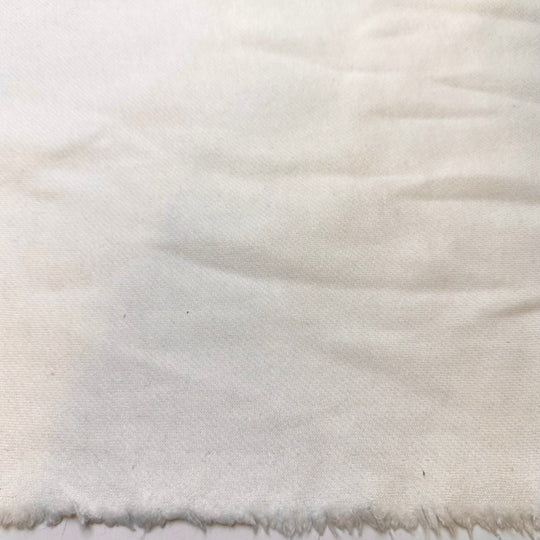 Touch Nothing - Jersey Fleece Poly/Cotton Knit - White - 2.65M Bundle - True Deadstock fabric Fabric by private - Sustainable Textile | FABCYCLE