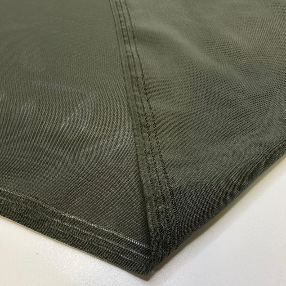 Track And Field - Mesh Poly/Spandex Knit - Green - 1.5M Bundle - True Deadstock fabric Fabric by private - Sustainable Textile | FABCYCLE