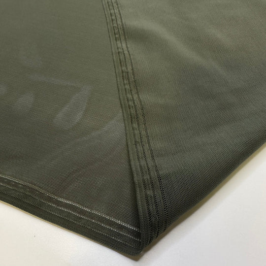 Track And Field - Mesh Poly/Spandex Knit - Green - 1.5M Bundle - True Deadstock fabric Fabric by private - Sustainable Textile | FABCYCLE