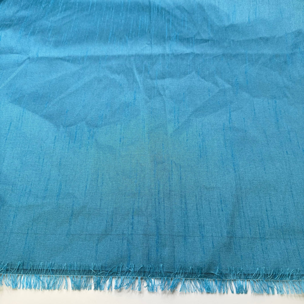 Travelling Back Home - Polyester Blend Woven - Light Blue - 1.85M Bundle - True Deadstock fabric Fabric by private - Sustainable Textile | FABCYCLE