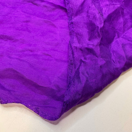 Travelling To Be With Family - Silk Woven - Purple - Bundles - True Deadstock fabric Fabric by private - Sustainable Textile | FABCYCLE