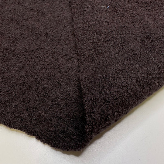 Tree Bark - Wool Blend Knit - Dark Brown - 2M Bundle - True Deadstock fabric Fabric by private - Sustainable Textile | FABCYCLE