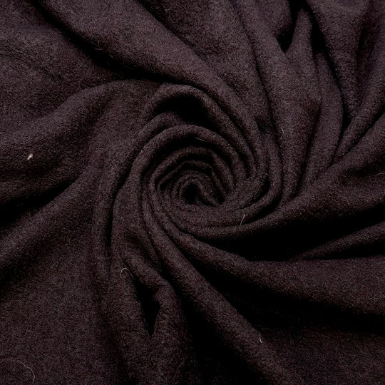 Tree Bark - Wool Blend Knit - Dark Brown - 2M Bundle - True Deadstock fabric Fabric by private - Sustainable Textile | FABCYCLE