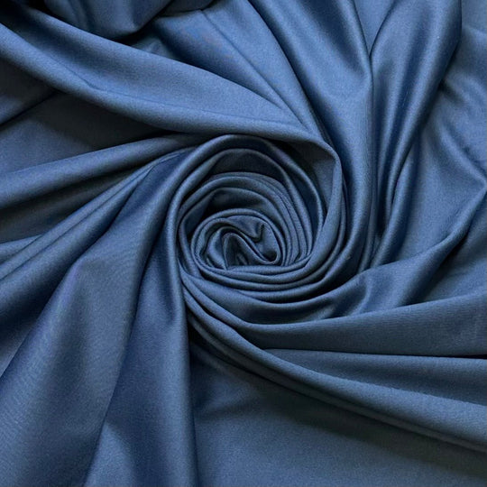 Triathlon - Chitosante Poly/Spandex Knit - Light Navy - Bundles - True Deadstock fabric Fabric by private - Sustainable Textile | FABCYCLE