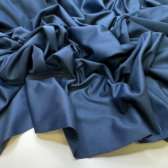 Triathlon - Chitosante Poly/Spandex Knit - Light Navy - Bundles - True Deadstock fabric Fabric by private - Sustainable Textile | FABCYCLE