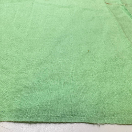 Trip To The Coast - Brushed Cotton Woven - Light Green - 1.6M Bundle - True Deadstock fabric Fabric by private - Sustainable Textile | FABCYCLE
