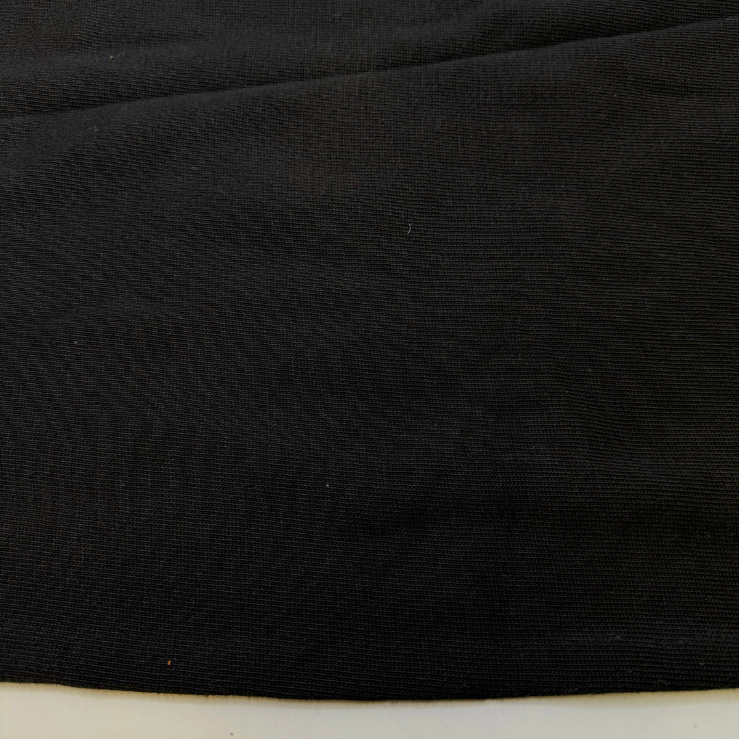 Truffles - Tubular Rib Knit Natural Blend Knit - Black - 2.8M Bundle - True Deadstock fabric Fabric by private - Sustainable Textile | FABCYCLE
