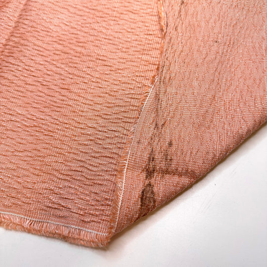 Trying New Food - Cotton Woven - Pink - 1.85M Bundle - True Deadstock fabric Fabric by private - Sustainable Textile | FABCYCLE