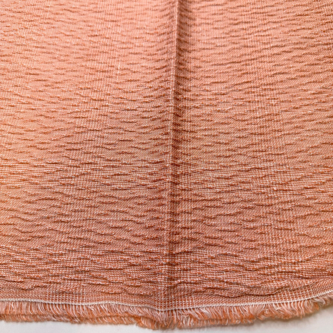 Trying New Food - Cotton Woven - Pink - 1.85M Bundle - True Deadstock fabric Fabric by private - Sustainable Textile | FABCYCLE