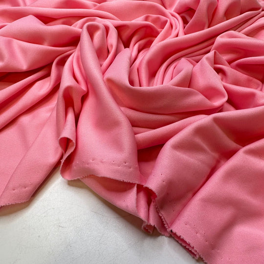 Trying On A New Colour - Jersey Poly Knit - Pink - 2.6M Bundle - True Deadstock fabric Fabric by private - Sustainable Textile | FABCYCLE