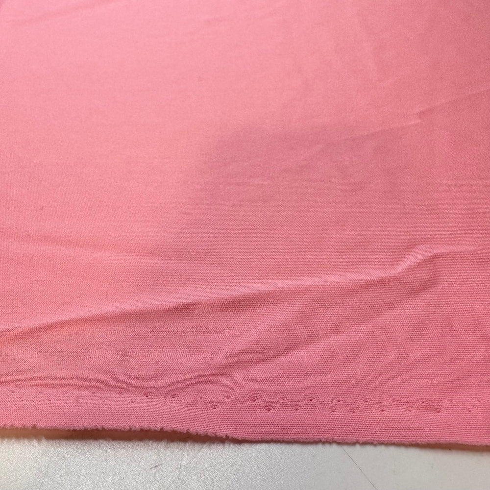 Trying On A New Colour - Jersey Poly Knit - Pink - 2.6M Bundle - True Deadstock fabric Fabric by private - Sustainable Textile | FABCYCLE