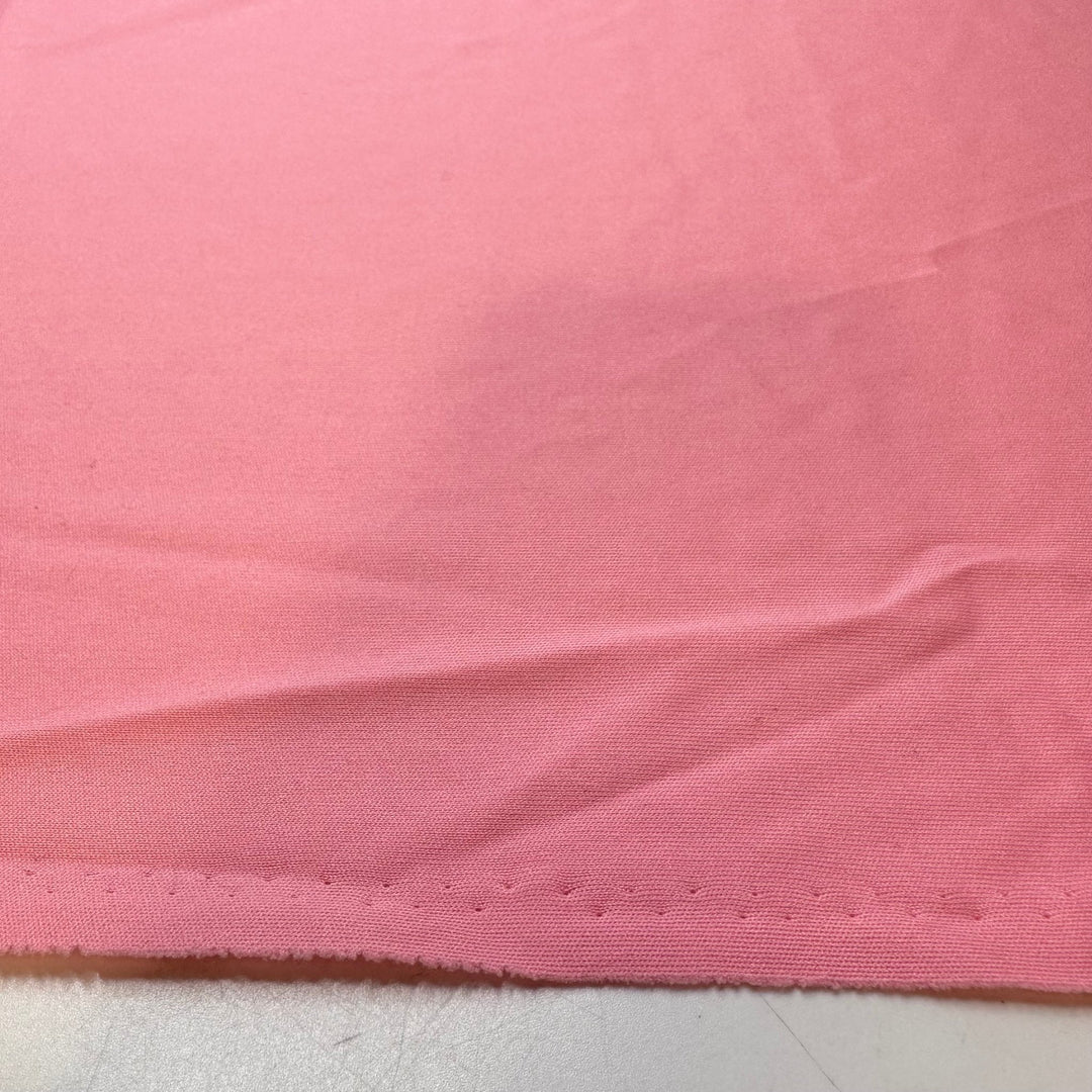 Trying On A New Colour - Jersey Poly Knit - Pink - 2.6M Bundle - True Deadstock fabric Fabric by private - Sustainable Textile | FABCYCLE